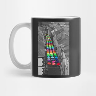 Caernarfon Umbrellas Mug